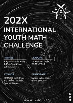 Poster for this year's IYMC Qualification Round